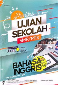 Image of Prediksi Ujian Sekolah SMP/MTs: Bahasa Inggris