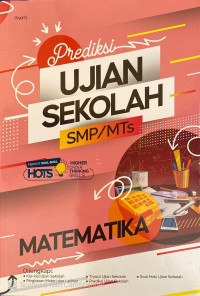 Image of Prediksi Ujian Sekolah SMP/MTs: Matematika